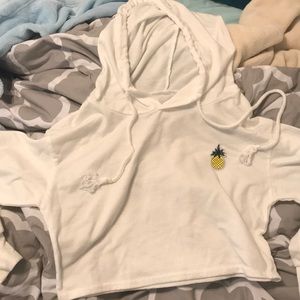 cute pineapple pullover hoodie!